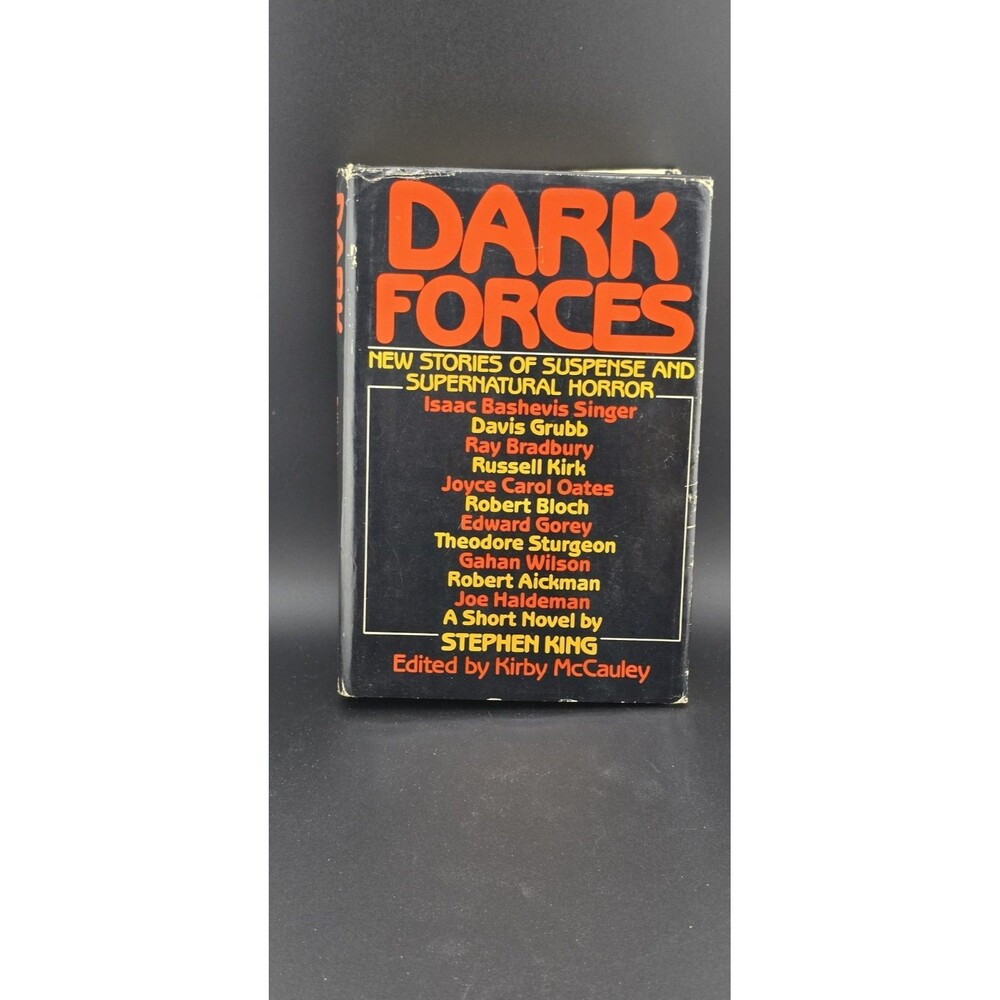 Dark Forces Suspense & Supernatural Horror Stephen King Mist McCauley 1980 HCDJ